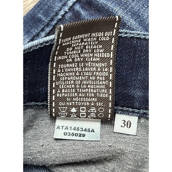 SEVEN 7 FOR ALL MANKIND Men’s Carson Luxe Performance Jeans Dark Wash Size 30 - Picture 5 of 12